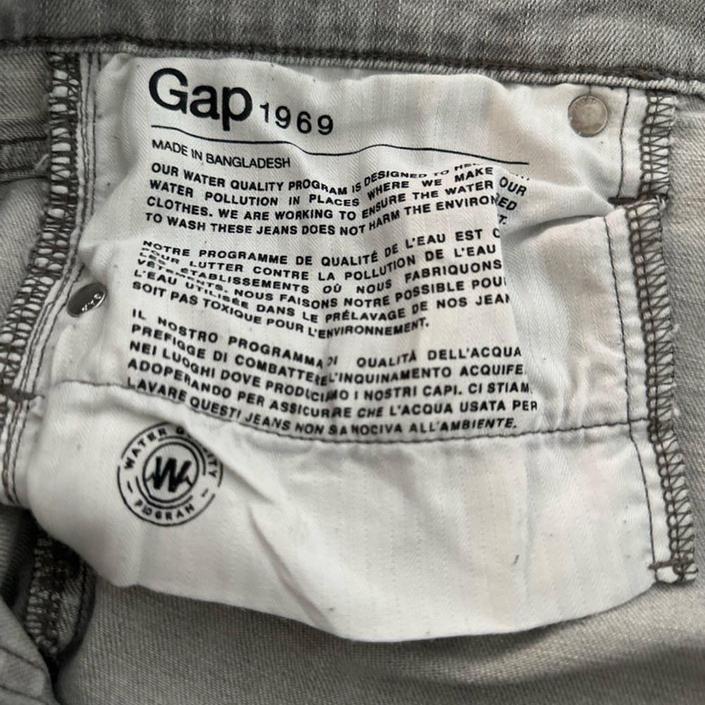 GAP Women's Grey Skinny Jeans - Picture 6 of 6